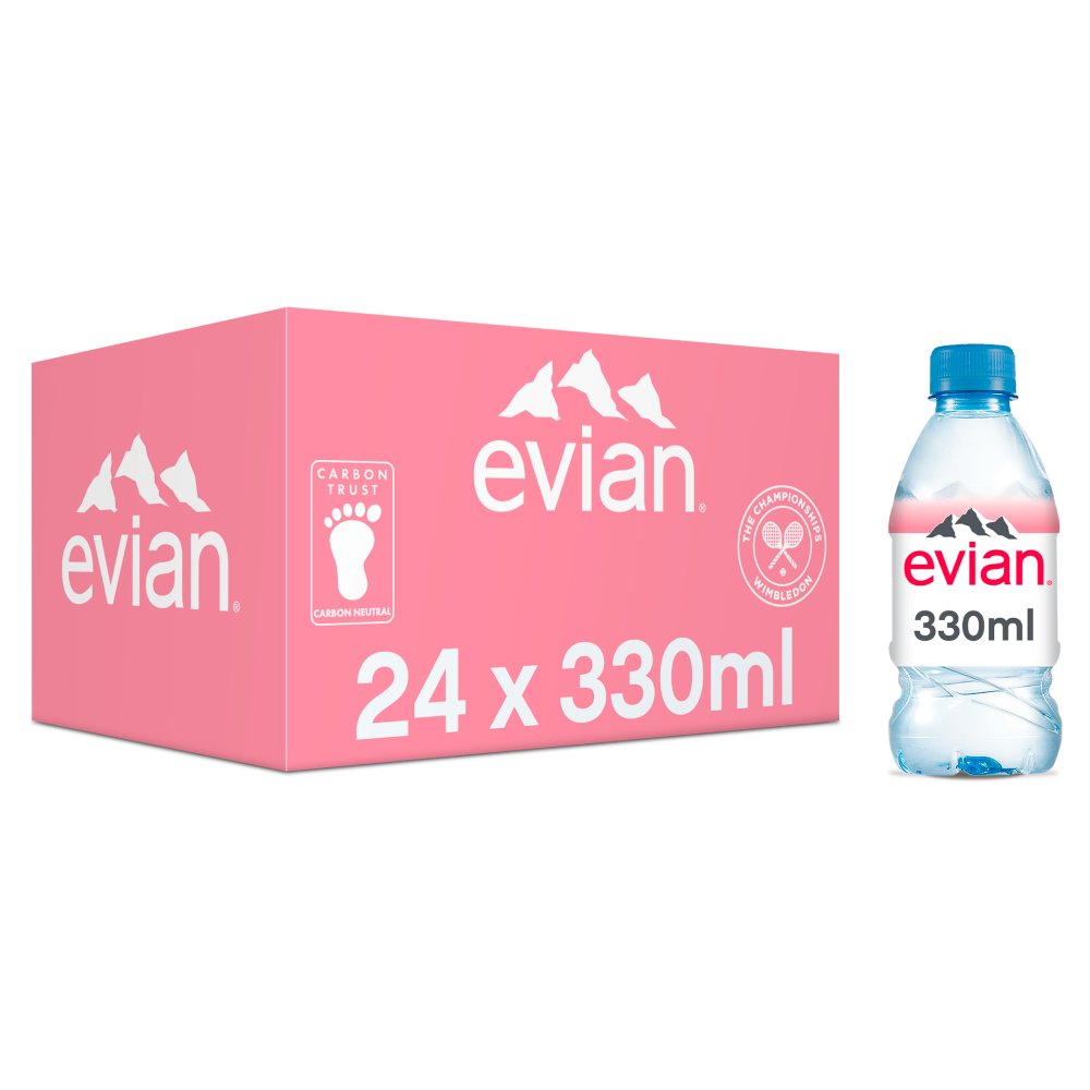 EVIAN WATER - 33CL X 24 EAU EVIAN - 33CL X 24