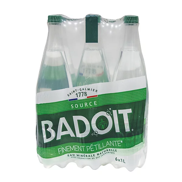SPARKLING WATER - 1L X 6 EAU GAZEUSE - 1L X 6 