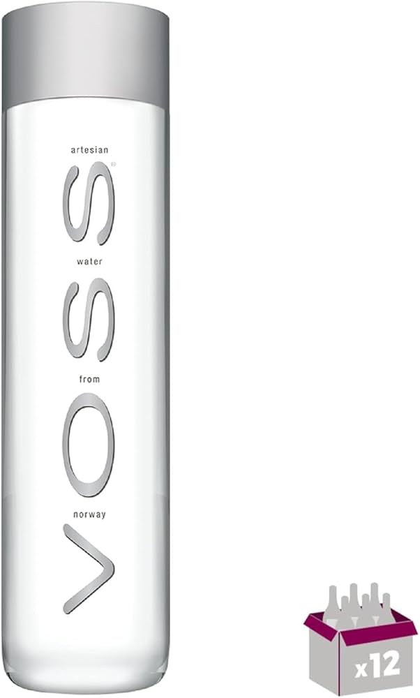 VOSS SPARKLING GLASS - 80CL X 12 VOSS GAZEUSE VP - 80CL X 12