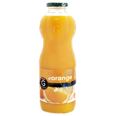 ORANGE JUICE GILBERT 1L JUS D ORANGE GILBERT, 1L X6