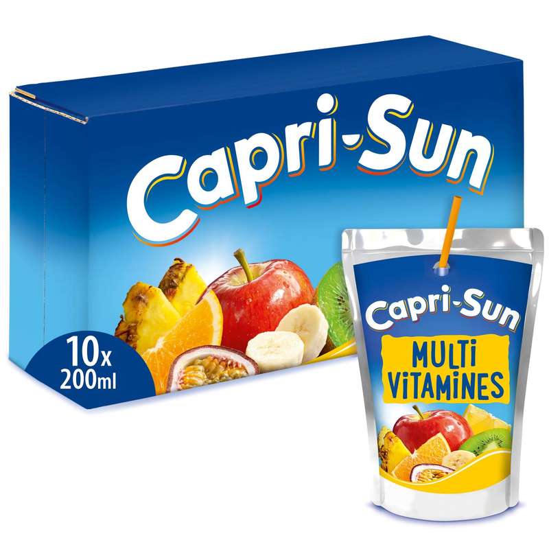 CAPRISUN MULTI 20CL X 10 GRANINI FRAISE 1L