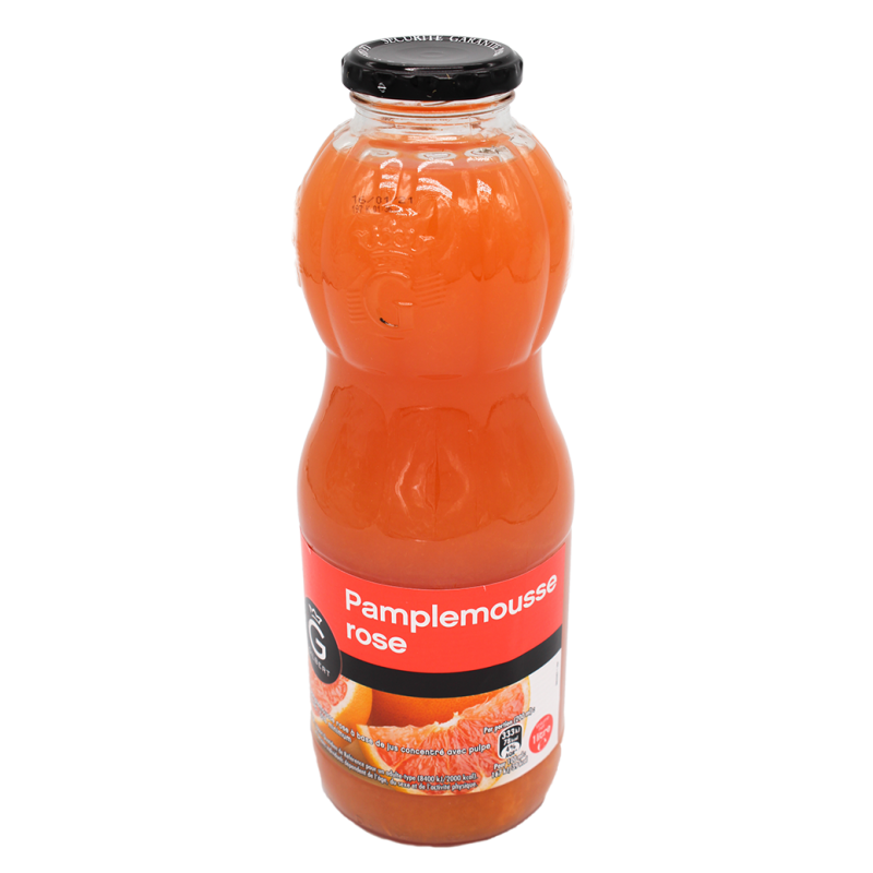 GRAPEFRUIT JUICE GILBERT 1L PAMPLEMOUSE JUS GILBERT 1L