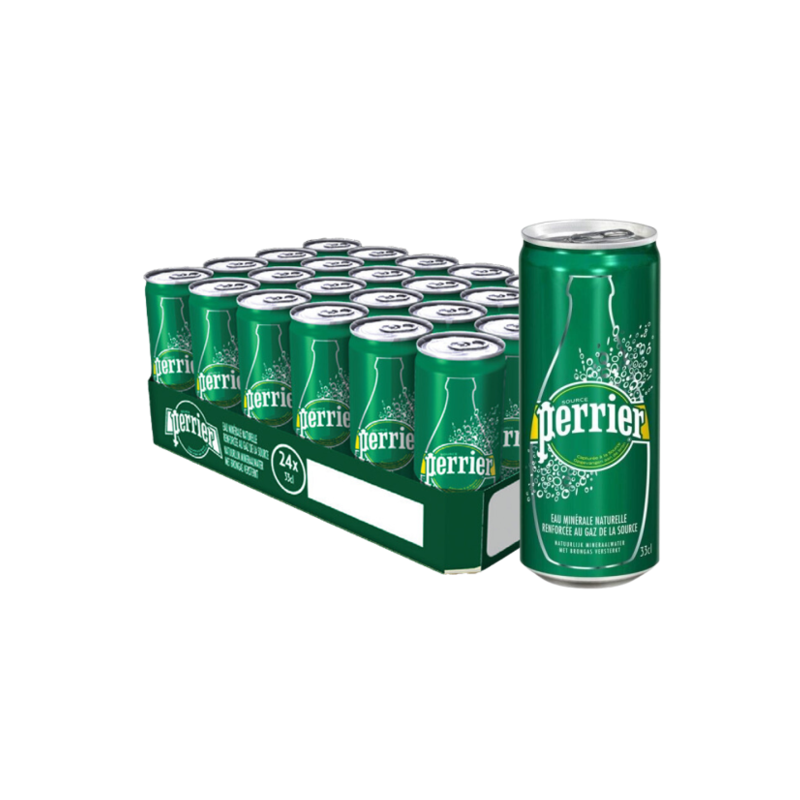 PERRIER CANS -33CL X 24 PERRIER BOITE - 33CL X 24 
