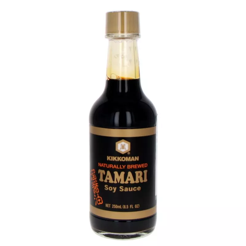 TAMARI SOY SAUCE KIKKOMAN - 250ML KIKKOMAN TAMARI SAUCE SOJA - 250ML