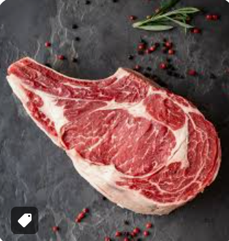 BLACK ANGUS COWBOY STEAK USA -COWBOY STEAK BLACK ANGUS USA