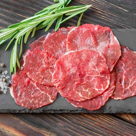 CARPACCIO BEEF -CARPACCIO BOEUF 100G PLATE