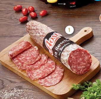 SAUSAGE ROSETTE AOSTE 250GR -ROSETTE AOSTE - 250GR