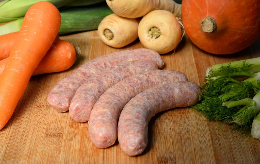 MINI TOULOUSE CHICKEN SAUSAGE -MINI SAUCISSE TOULOUSE POULET