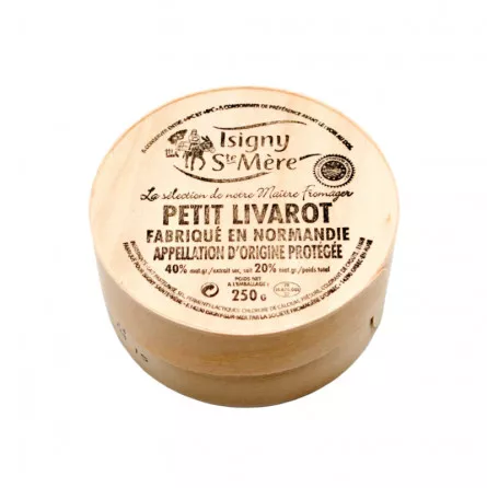 LIVAROT AOC NORMANDY 250GR/PC LIVAROT AOC NORMANDIE 250GR/PC