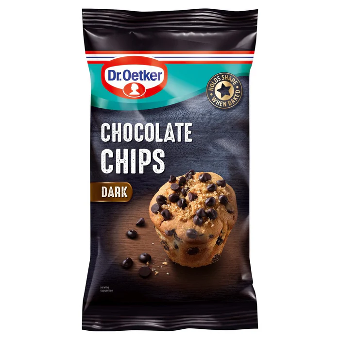 DARK CHOCOLAT CHIP COOKIES DR OETKE CHOCOLAT NOIR CHIP COOKIES DR OETKE