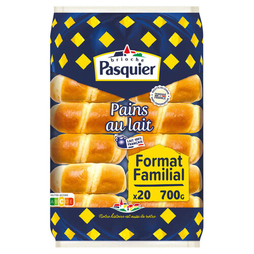 PAIN AU LAIT PASQUIET - 20PC PAIN AU LAIT PASQUIET - 20PC