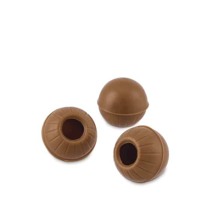 BOULE CREUSE MILK CHOCOLATE 504PC  - BOULE CREUSE CHOCOLAT LAIT 504PC