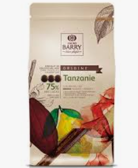 BARRY CHOCOLAT COUVERT 75% - 1KG BARRY CHOCOLAT COUVERT 75% - 1KG