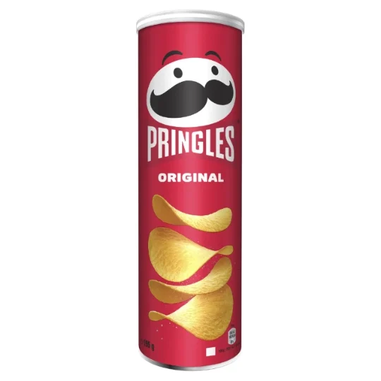 PRINGLE'S ORIGINAL, 195GR
PRINGLE'S ORIGINAL, 195GR