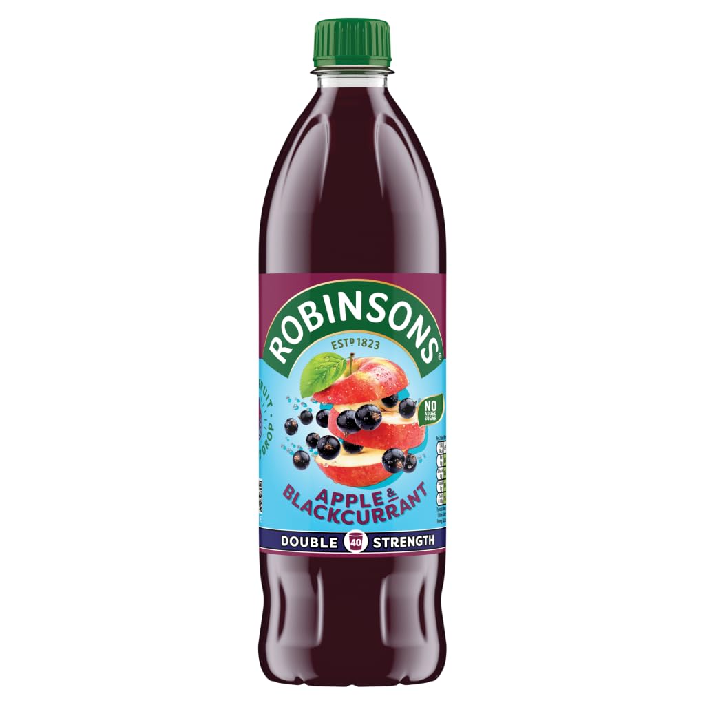 ROBINSON BLACKCURRANT APPLE SQUASH ROBINSON COURGE CASSIS POMME