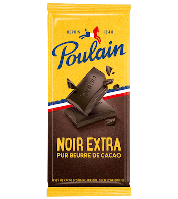 POULAIN DARK CHOCOLATE 5X100GR POULAIN CHOCOLAT NOIR 5X100GR