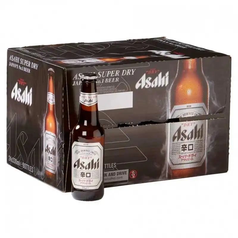 BEER ASAHI X BOTTLES - 24PC BIERE ASAHI X BOUTEILLES - 24PC