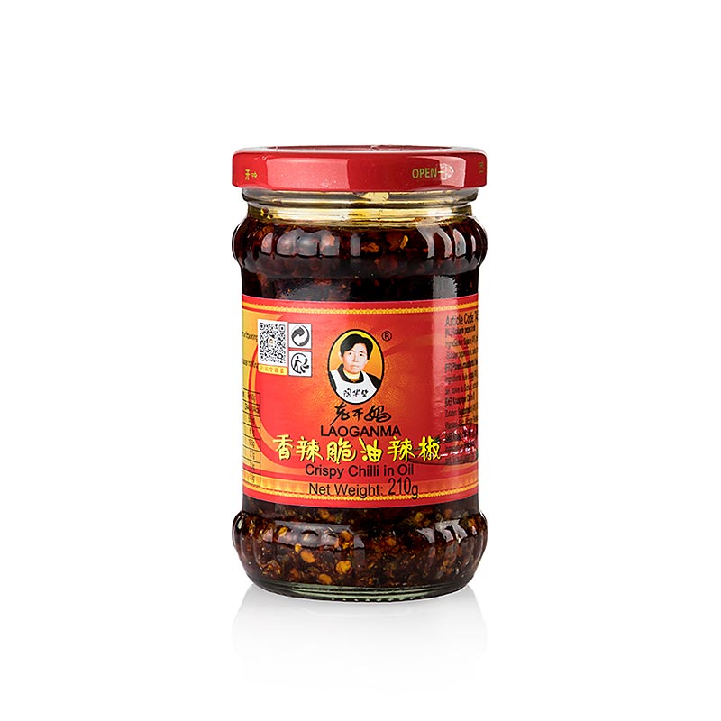 CRISPY CHILI SAUCE - 210G SAUCE CHILI CROUSTILLANTE - 210G