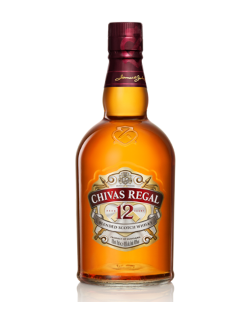 WHISKEY CHIVAS 12 YEARS - 70CL WHISKY CHIVAS 12 ANS -70 CL