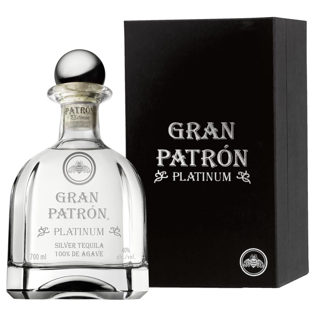 TEQUILA PATRON PLATINUM - 70CL TEQUILA PATRON PLATINUM - 70CL