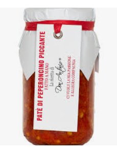 PATE HOT CHILI DON ANTONIO 180G 
PUREE DE PETITS PIMENTS DON ANTONIO 180G