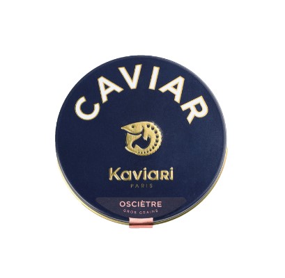 CAVIAR OSCIETRE GROS GRAIN 125GR -CAVIAR OSCIETRE GROS GRAIN 125GR 