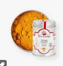 TURMERIC POWDER - 60GR CURCUMA EN POUDRE - 60GR