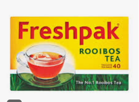 FRESH ROOIBOS TAGLESS TEABAGS 40S