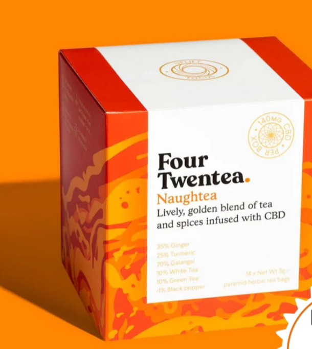 FOUR TWENTEA NAUGHTEA CBD TEA 14*3G