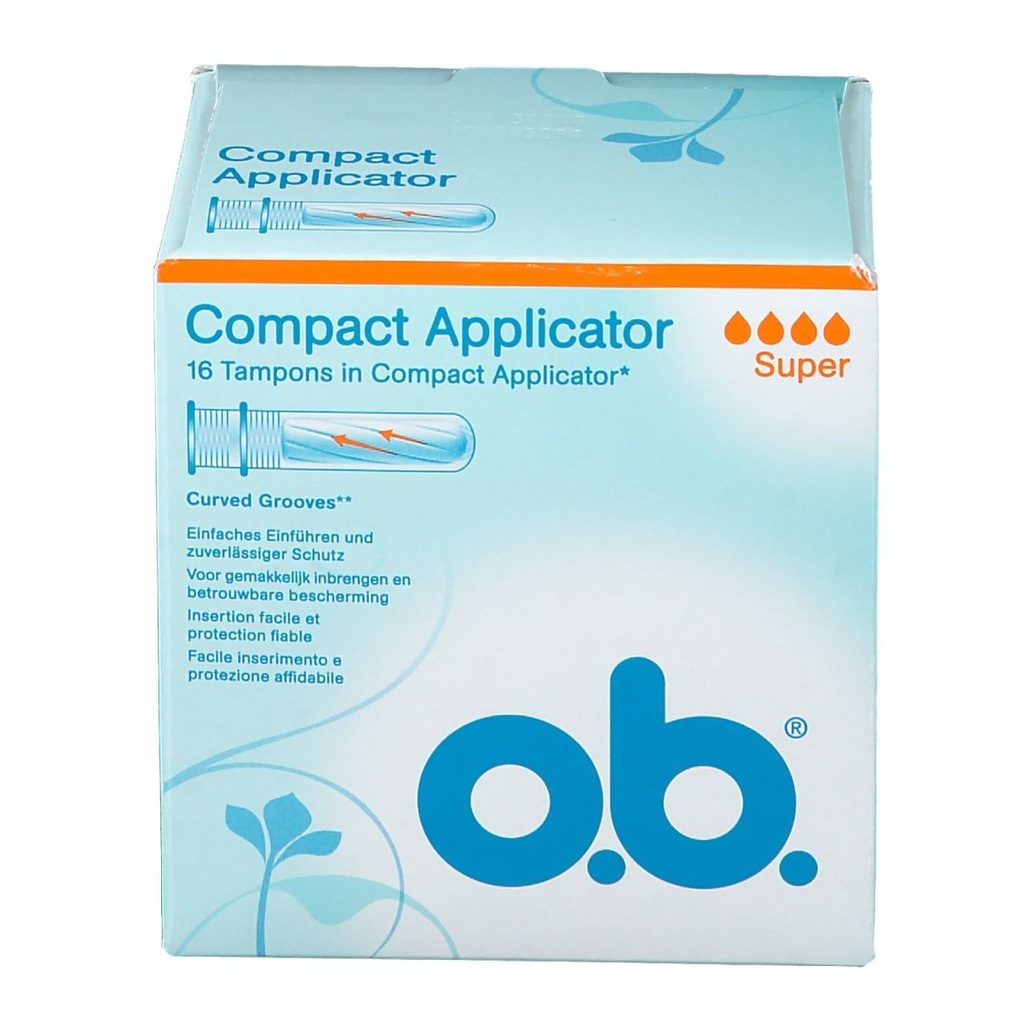tampons OB orange