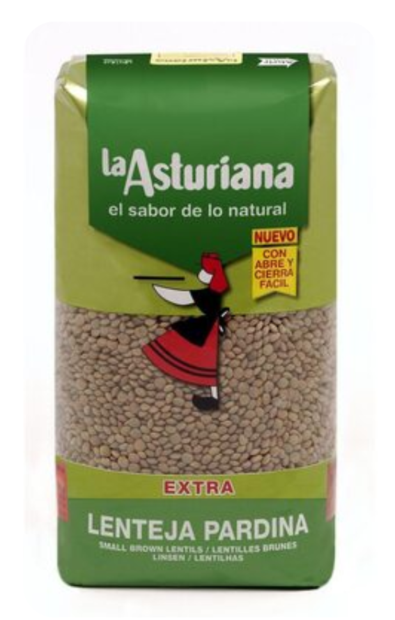 LENTEJA PARDINA LA ASTURIANA 1KG
