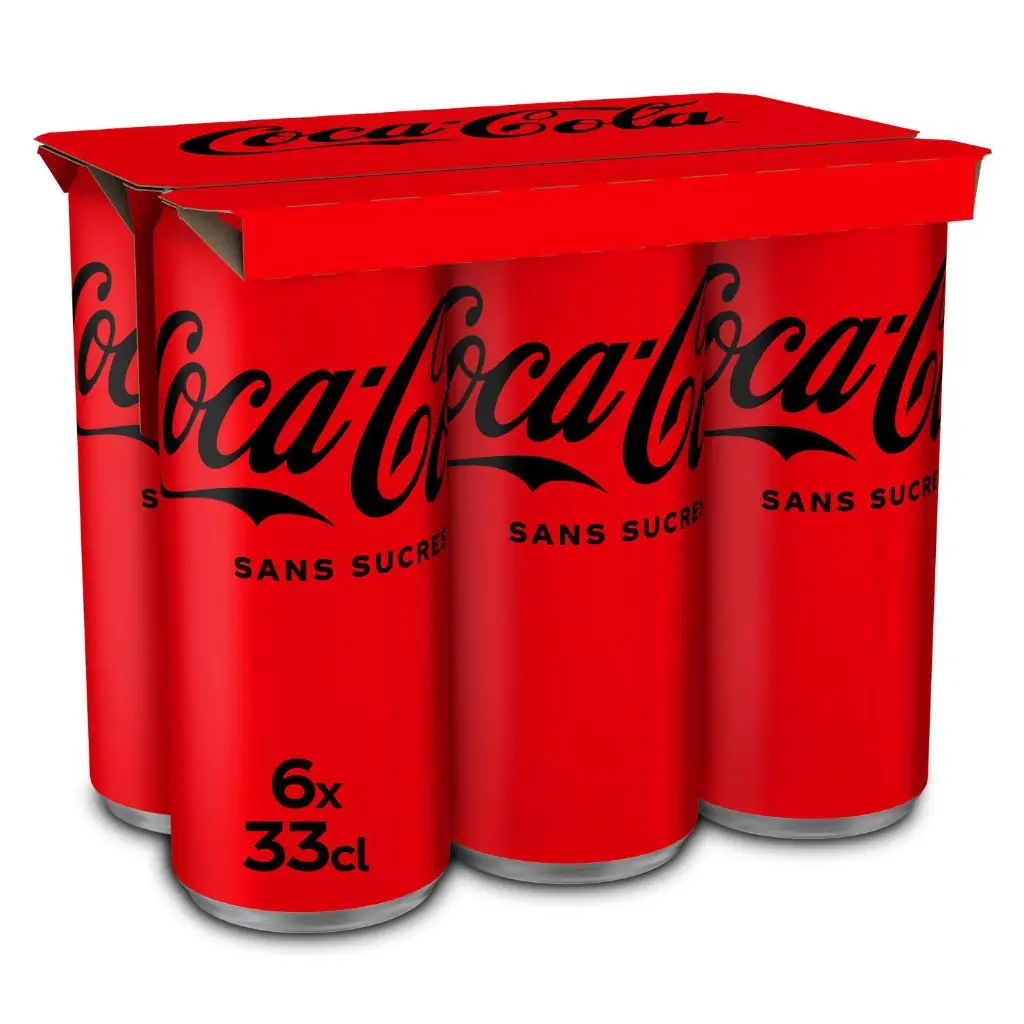 COCA COLA ZERO 33CL X6