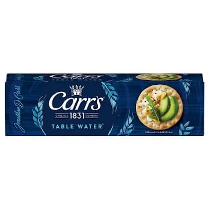 CARR'S TABLE WATER CRACKERS