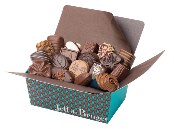 CHOCOLATS JEFF DE BRUGES 