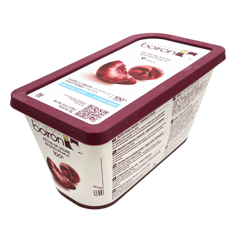 PUREE PEACH BOIRON 1KG - PUREE PECHE DE VIGNE BOIRON 1KG