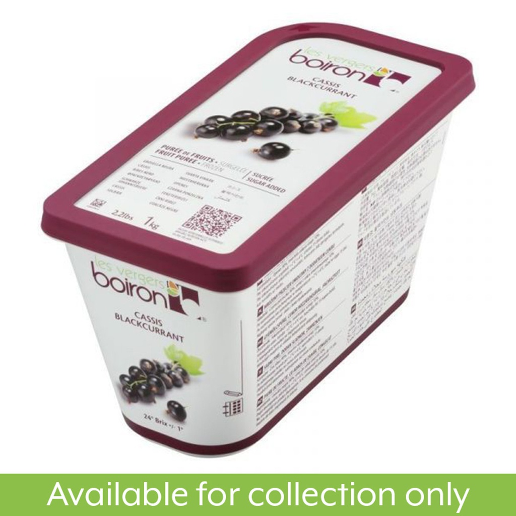 PUREE CASSIS BOIRON 1KG - PUREE BLACKCURRENT 1KG BOIRON