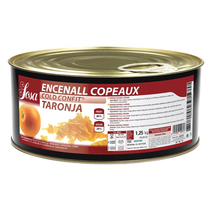 SOSA ORANGE CONFIT - NARANJA CONFITADA SOSA