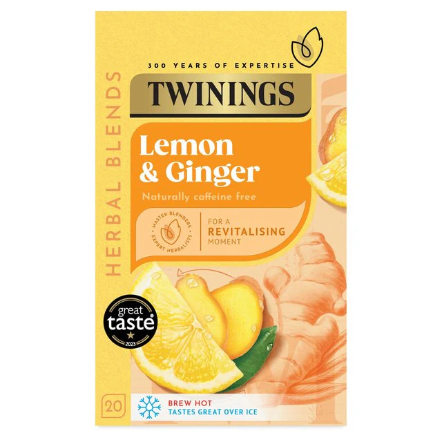 TWININGS LEMON & GINGER