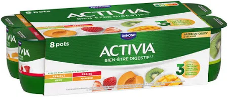 ACTIVIA YOGURTS MIX FLAVOUR