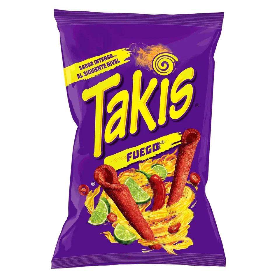 CHIPS TAKIS FUEGO 100G