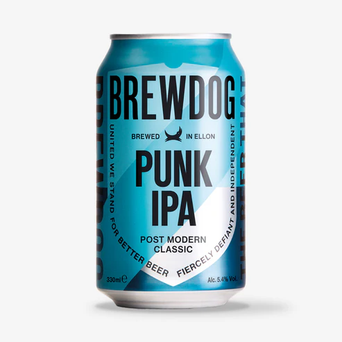 BREWDOG PUNK IPA BEER 12X33CL - BREWDOG BIERE IPA 12X33CL
