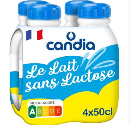LACTOSE FREE MILK - 50CL LAIT SANS LACTOSE - 50CL