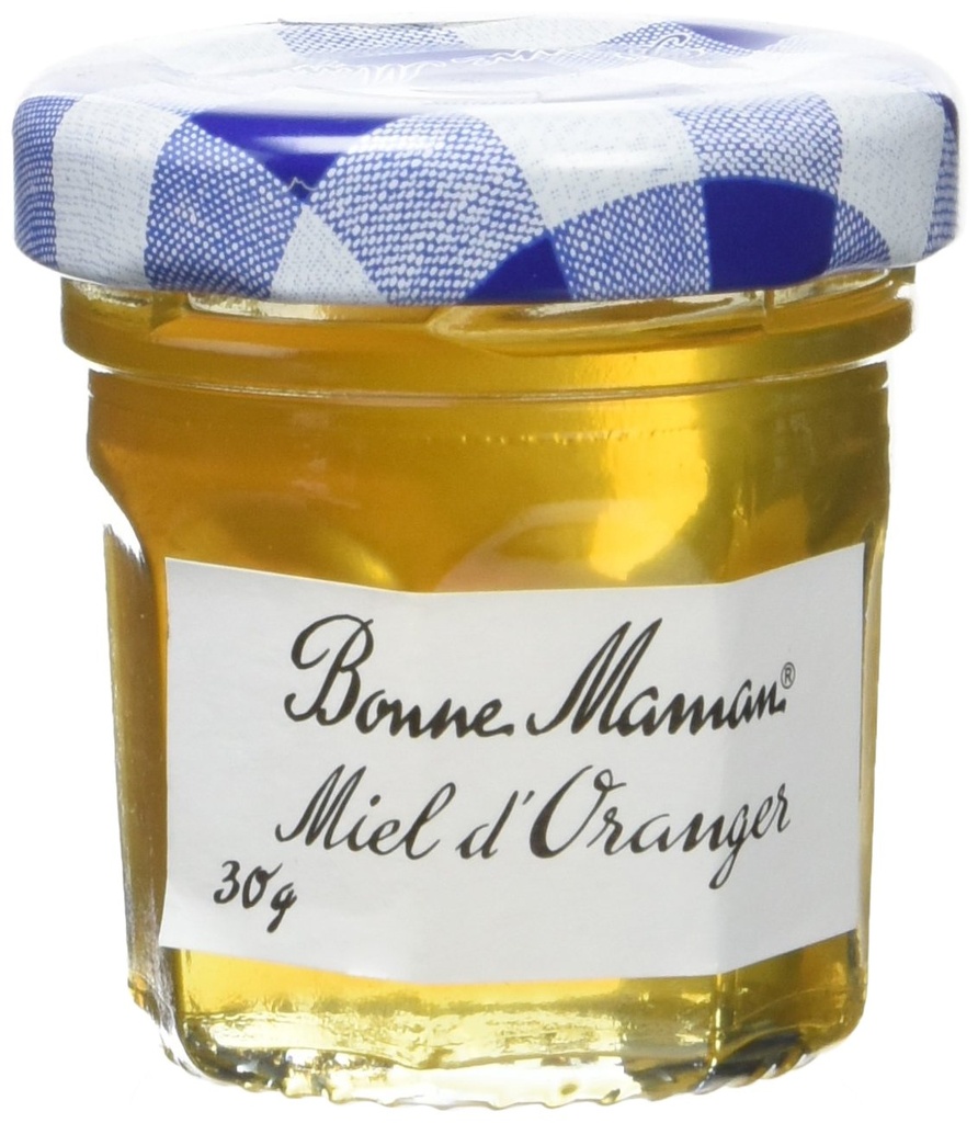 ORGANGE BLOSSOM HONEY 15 X 30G BONNE MAMANMIEL FLEUR D'ORANGER 15 X 30G BONNE MAMAN