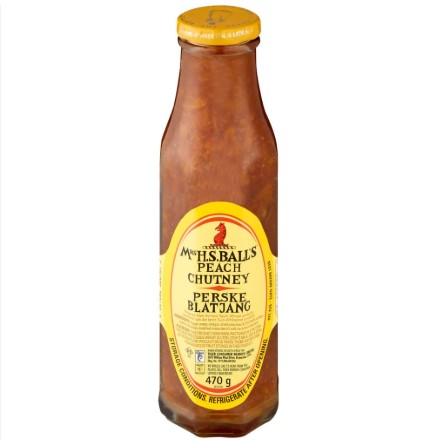 MRS BALLS PEACH CHUTNEY 470G