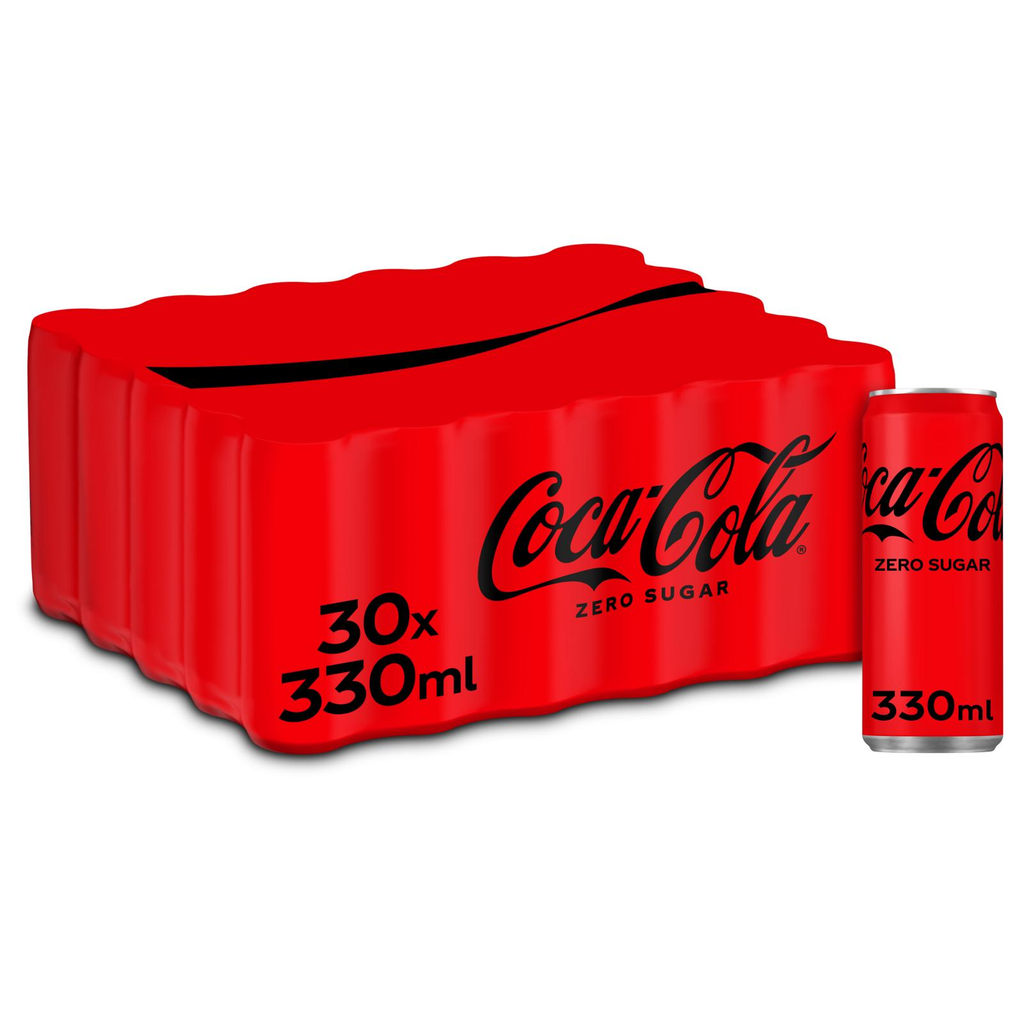COKE ZERO - 30X33CL COCA SANS SUCRE - 30X33CL