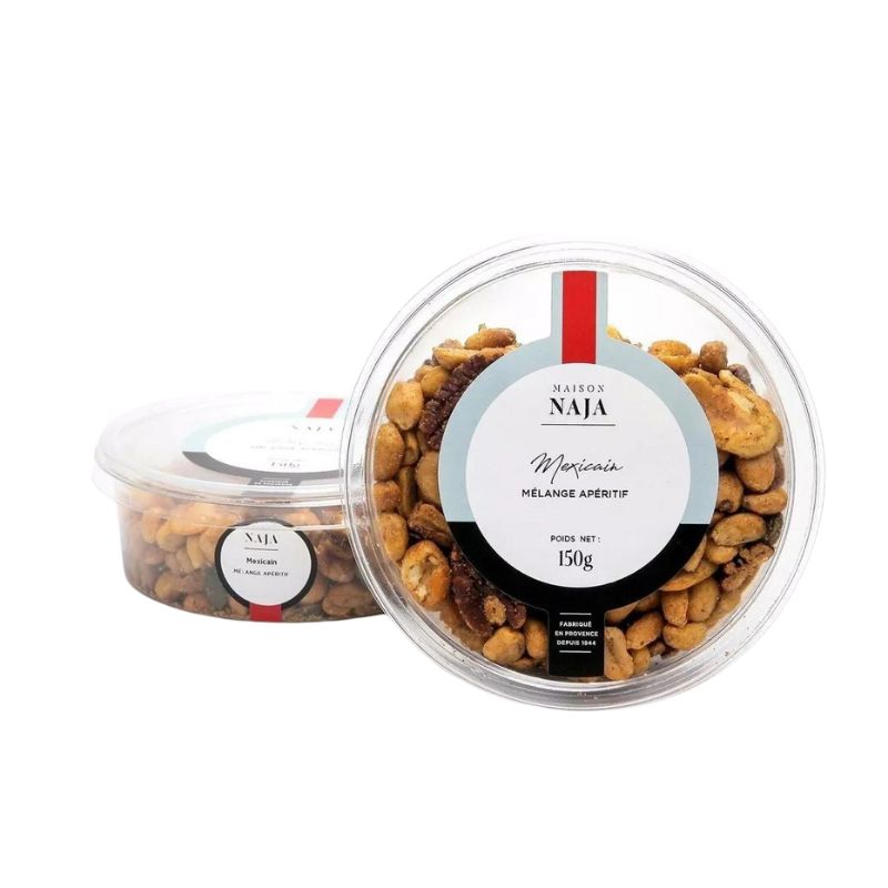 APERITIF MIX  MEXICAIN "NAJA" 150G MELANGE APERITIF MEXICAIN "NAJA" 150G
