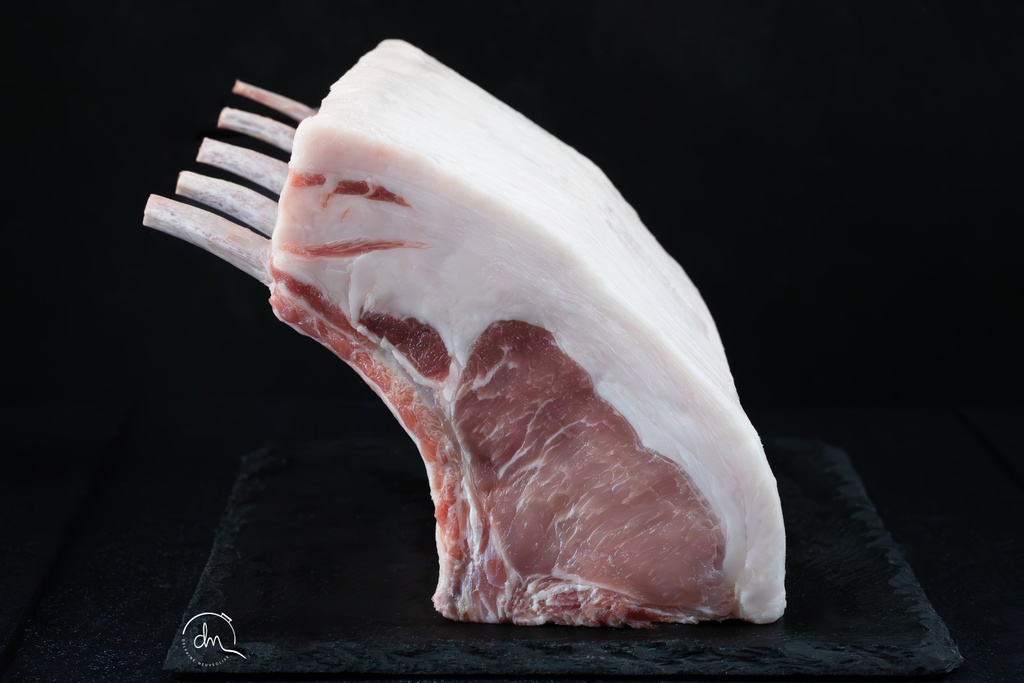 FRENCHED PORK LOIN RACK -CARRÉ DE PORC 7/8 CÔTES