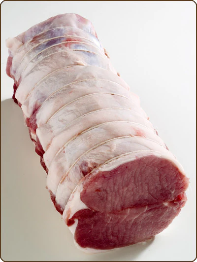ROLLED PORK LOIN ROAST -LONGE DE PORC DÉSOSSÉE AVEC COUENNE