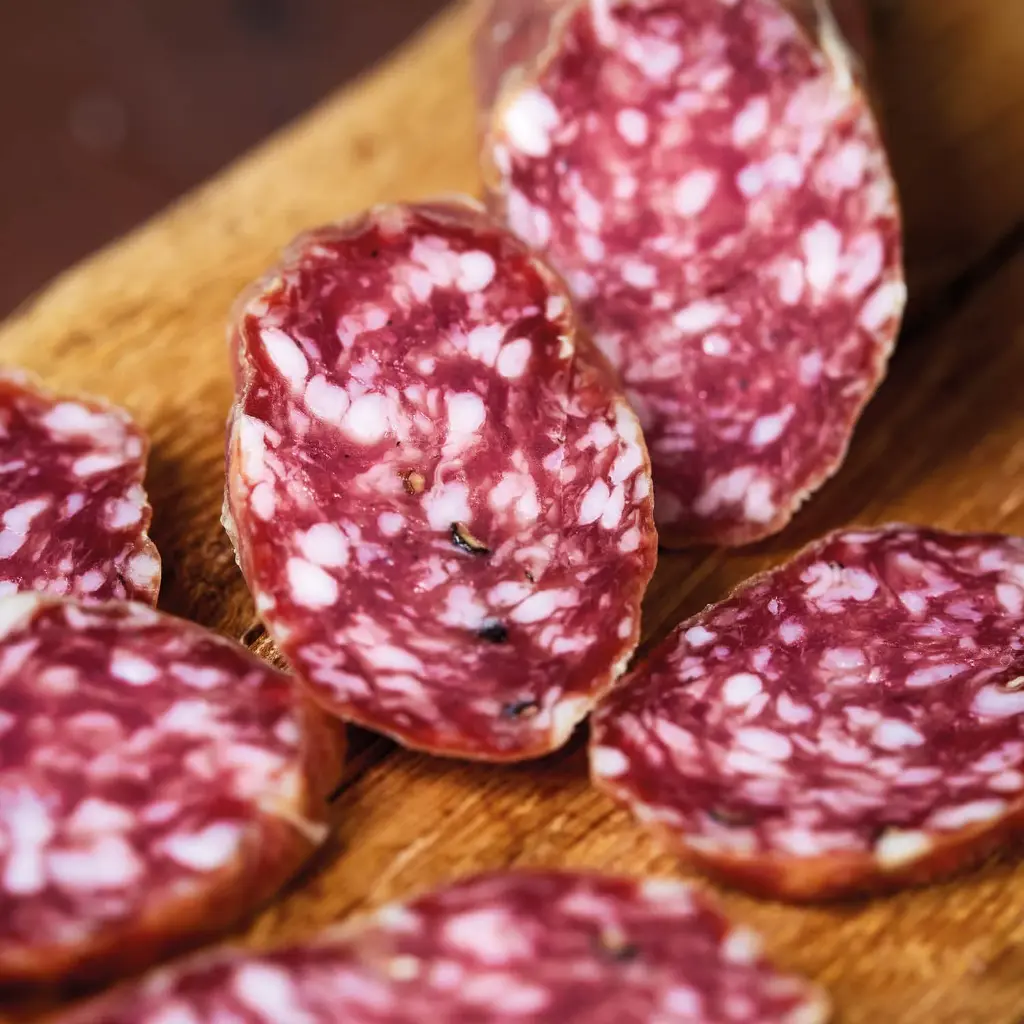 SLICED SALAMI -SAUCISSON TRANCHÉ