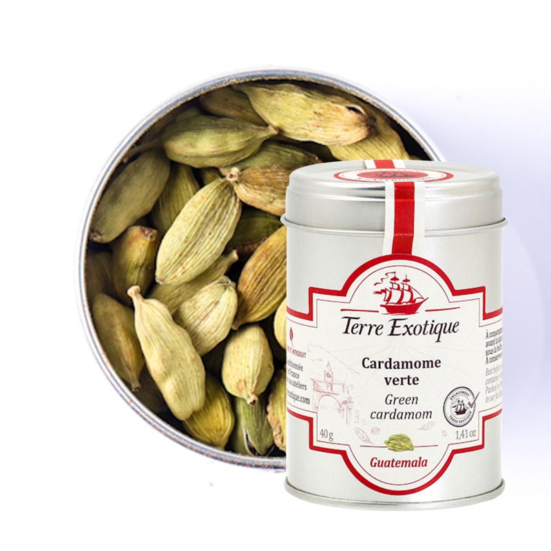 CARDAMOME VERTE 40G GREEN CARDAMOM 40G